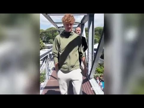 Sinner al Foro Italico. «Roma è speciale, spero di giocarci altri 15 anni»