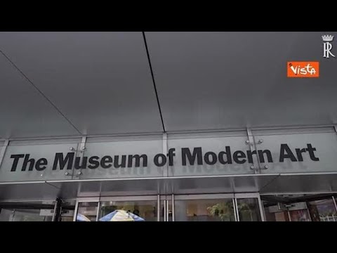 Mattarella ammira “Les demoiselles d’Avignon” di Picasso al MoMa di New York