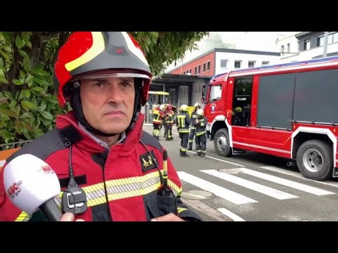 Incendio a Bolzano: «È partito dal tetto»