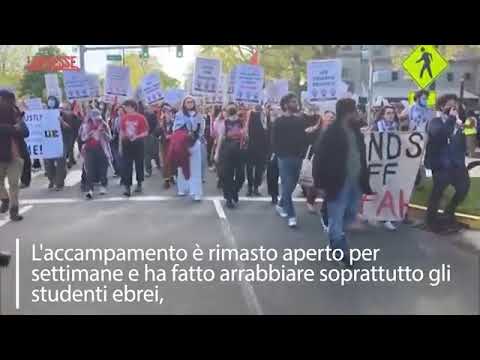 Usa, proseguono le proteste pro Palestina nel campus del MIT