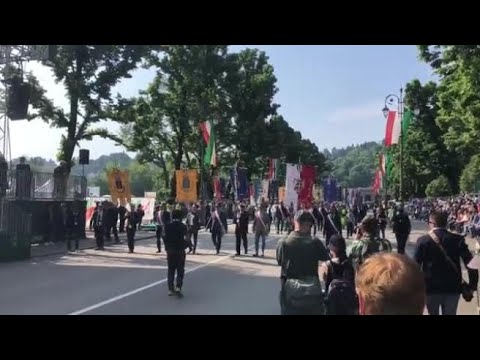 Adunata degli Alpini, 80 mila penne nere sfilano per Vicenza