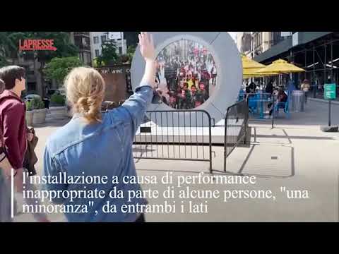 New York-Dublino, chiusa temporaneamente l’installazione live tra le due città