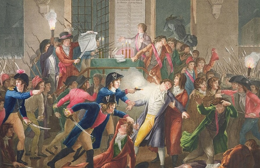 La fine del Terrore giacobino – L’epidemia di legionella – La strategia della tensione di Cosa Nostra