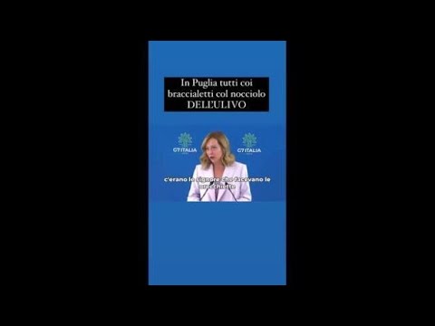G7, la premier Meloni “scivola” sul nocciolo di ulivo (che è di olive): bacchettata da Lucarelli