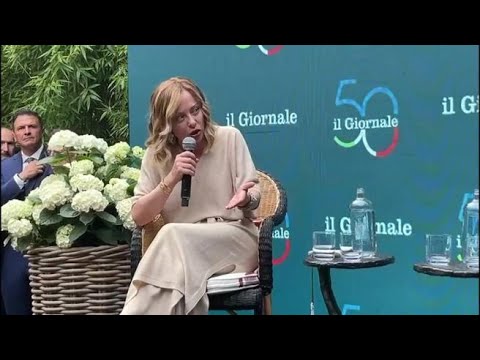 Meloni: orgogliosa di panzerotti e mozzarella al g7