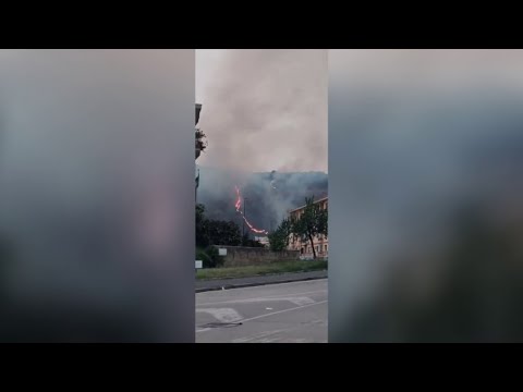 Incendio Soccavo