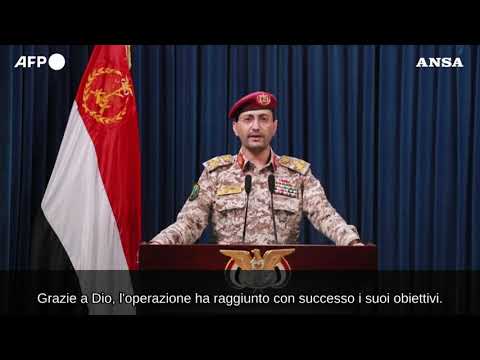 Medio Oriente, gli Houthi rivendicano attacco contro la portaerei Eisenhower