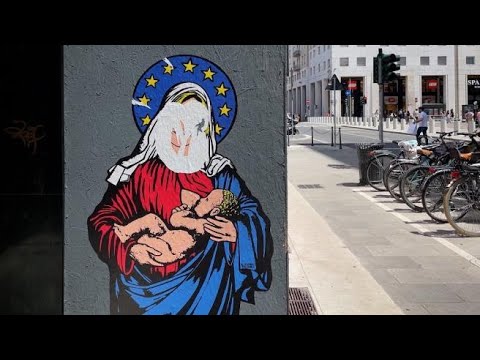 Milano, vandalizzato il volto della premier Meloni nel murale “Santa Giorgia”