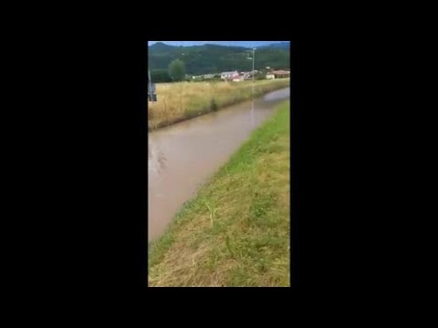 Maltempo in Veneto, allagamenti nella zona di Marostica