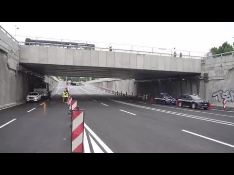 Verona Riaperto il sottopasso dopo un cantiere di 14 mesi