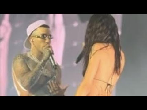 Elodie ospite al concerto di Sferaebbasta a San Siro, ecco il duetto sul brano «Anche stasera»