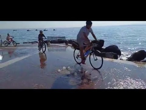 Garda: emergenza fognature dai tombini reflui sulle spiagge e lungolago