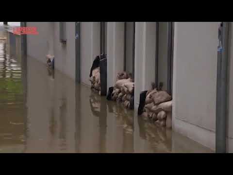La città di Passau, in Germania, sommersa dall’acqua dopo l’alluvione