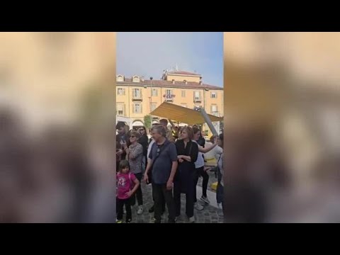 La «Corsa dei record» ad Alba per celebrare il passaggio del Tour de France