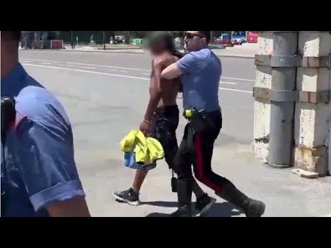 arresto a Mappatella Beach