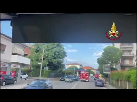 Vicenza, a fuoco una fabbrica di rifiuti