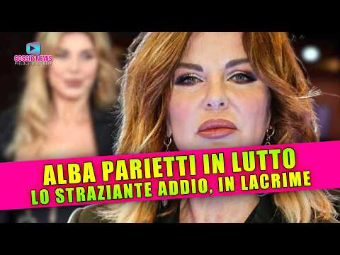 Grave Lutto Per Alba Parietti: L’Addio Struggente In Lacrime!