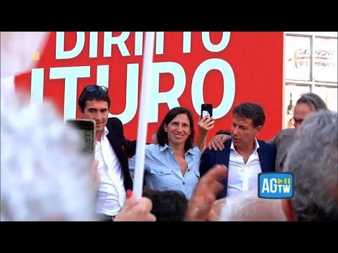 Conte e Schlein insieme a Genova per chiedere le dimissioni di Toti