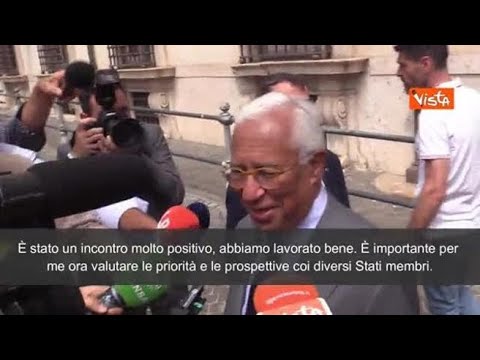 Costa (Presidente del Consiglio Europeo): “Valuteremo le priorità della premier Meloni”