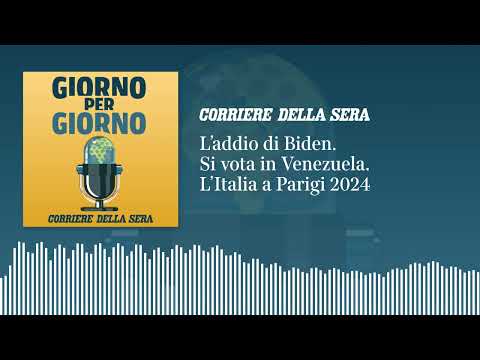 L’eredità di Biden. Si vota in Venezuela. L’Italia a Parigi 2024