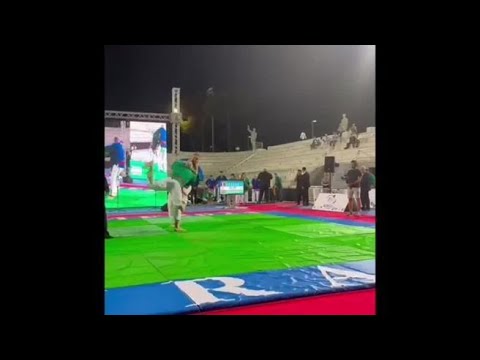 Sport di combattimento, Mattia Faraoni portabandiera dell’Italia all’evento Kurash a Roma