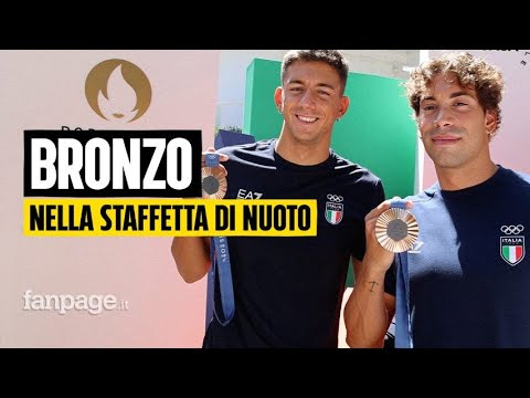 Olimpiadi 2024, Italia di bronzo nella staffetta di nuoto a Parigi: “Per noi un punto di partenza”