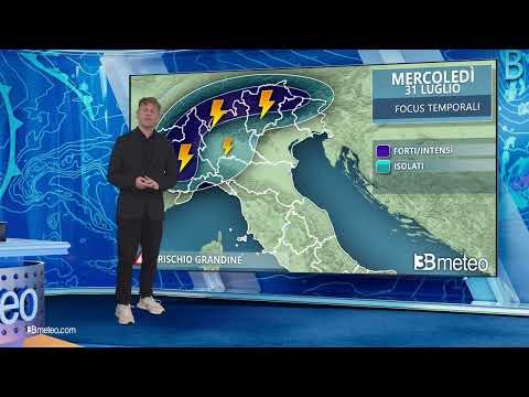 Meteo: il caldo africano rincara la dose, ma inizio agosto con temporali più diffusi