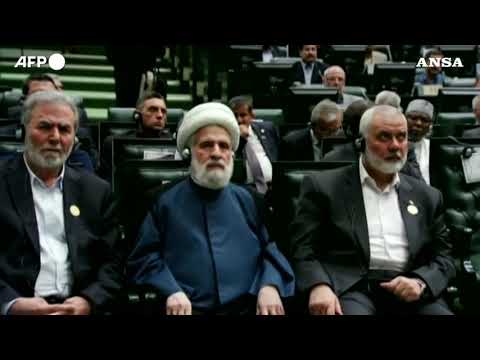 Iran , l’ultima apparizione del capo di Hamas