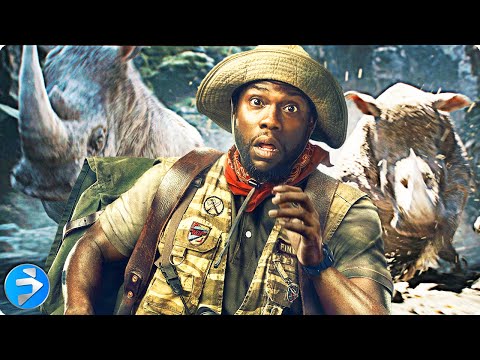 Fuga in Elicottero dai Rinoceronti | JUMANJI – BENVENUTI NELLA GIUNGLA