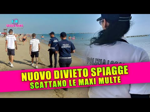 Spiagge Italia, Nuovo Divieto: Scattano Maxi Multe!