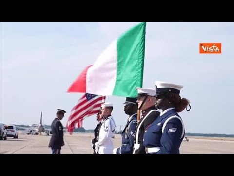 Meloni arriva a Washington, la Premier negli USA per il vertice Nato