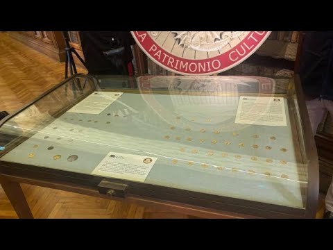 Il video delle monete restituite alla Pilotta di Parma: «Furono rubate nel 2016»