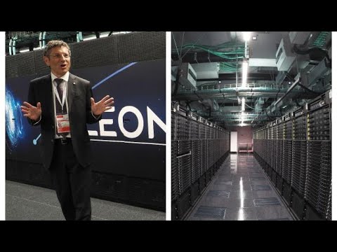 Il video del super computer Leonardo al Tecnopolo di Bologna: «Ma presto sarà sostituito da Lisa»