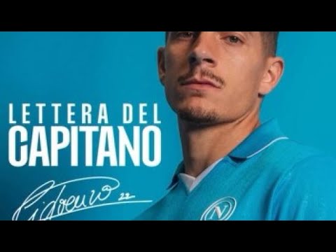 Di Lorenzo, lettera ai tifosi: non potevo andare via così, resto per vincere