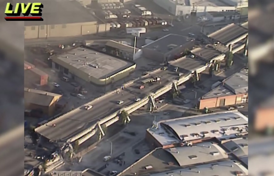 San Francisco, il terremoto in diretta tv