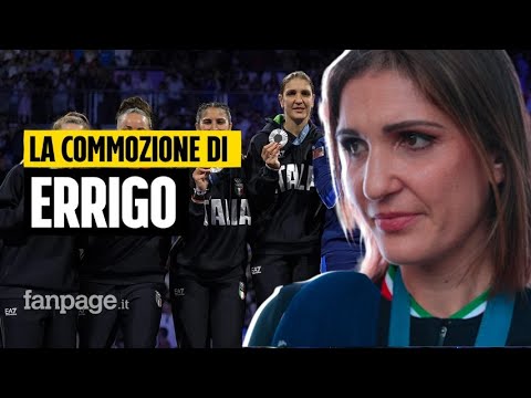 Arianna Errigo in lacrime a Parigi dopo l’argento: “La dedico a me stessa, ho fatto tanta fatica”