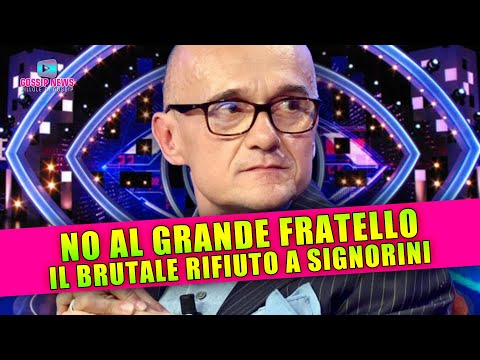 No Al Grande Fratello: Il Brutale Rifiuto A Signorini!