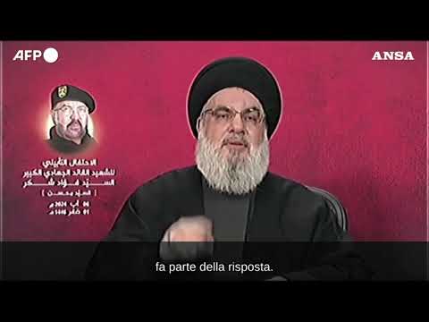 Nasrallah: “La risposta ci sara’, l’attesa e’ gia’ una punizione”