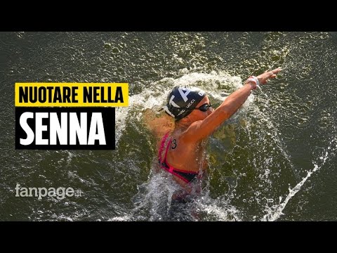 Ginevra Taddeucci dopo la gara nella Senna: “Graffi? Non è il peggio che può succedere nuotando lì”