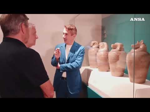 Forte dei Marmi, Tajani visita la mostra sull’antico Egitto