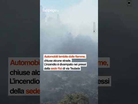 31 luglio – Roma, incendio Monte Mario: il vento alimenta le fiamme e l’aria diventa irrespirabile