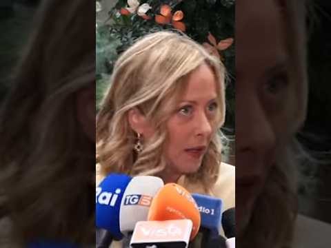 Meloni sul Medioriente: «Preoccupata per quello che sta accadendo in Libano» #shorts #news