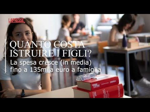 QUANTO COSTA ISTRUIRE I FIGLI?
