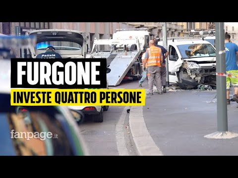 Furgone travolge quattro persone a Milano, i primi soccorsi: “Abbiamo visto morti e arti amputati”