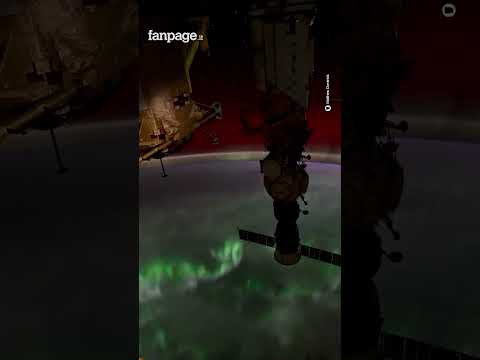 L’aurora boreale vista dallo spazio: le spettacolari immagini dalla Stazione spaziale internazionale