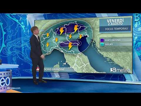 Weekend: si muovono dei temporali verso il Centrosud. Si smorza il caldo estremo