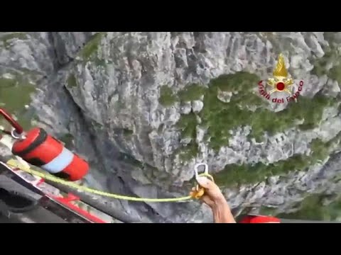 salvataggio in montagna