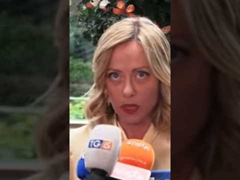 Meloni a Pechino: «Molto soddisfatta di questa prima missione ufficiale in Cina» #shorts #news