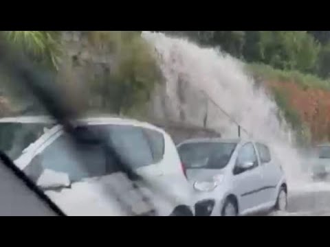 Ischia, con il maltempo torna la paura: strade come fiumi