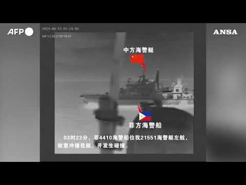 Pechino, la Cina afferma: “collisione deliberata” di una nave filippina
